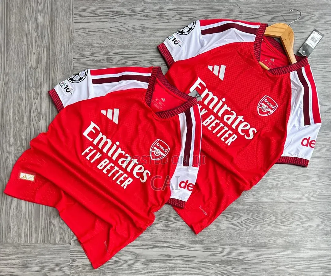 Adidas Arsenal Fc 2026/27 Season Home Jerseys Champions League