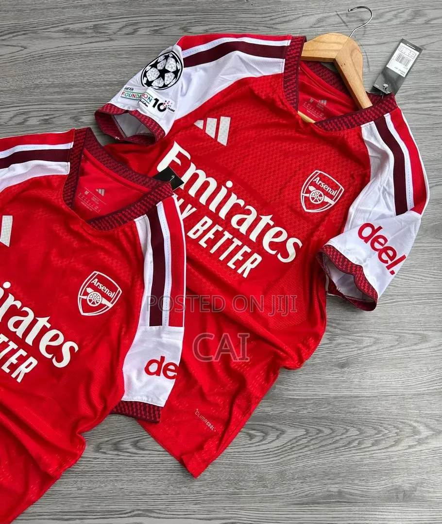 Adidas Arsenal Fc 2026/27 Season Home Jerseys Champions League