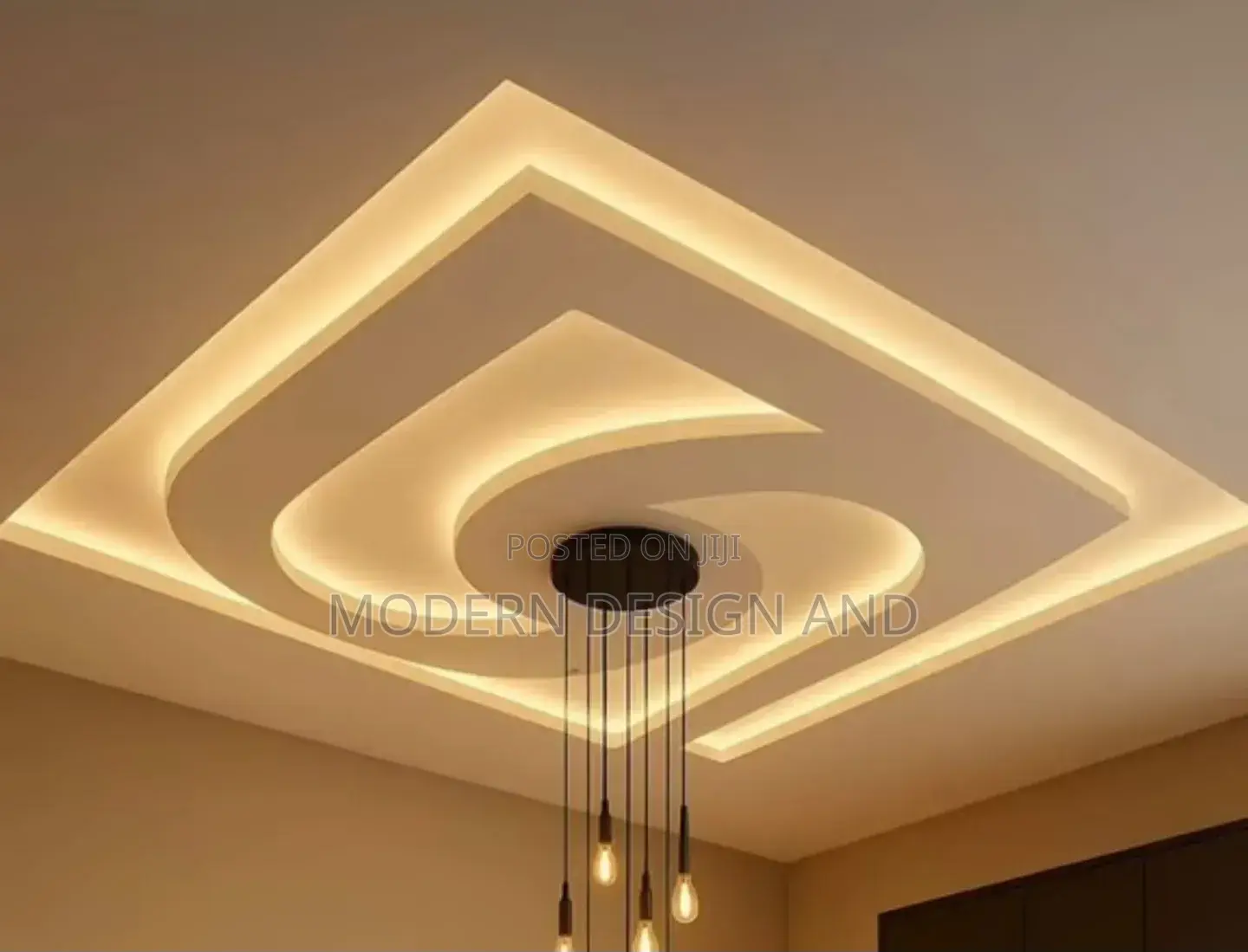 Gypsum Ceiling Design Done in Arkright Home