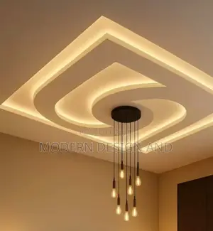 Gypsum Ceiling Design Done in Arkright Home