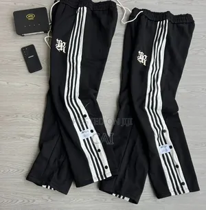 Baggy Side Stripe Sweatpants