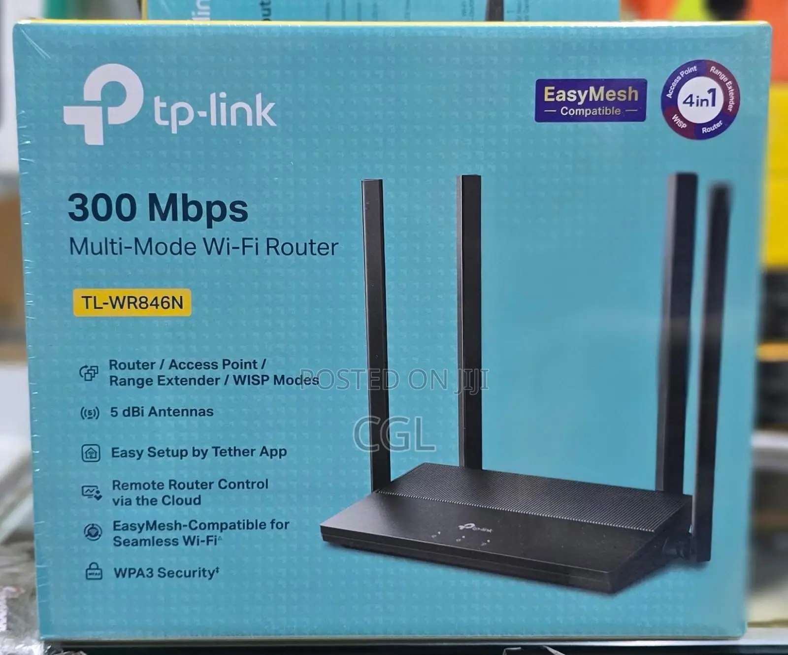 Tplink Tl-Wr846n Multi Mode Wifi Accesspoint Repeater 4in1
