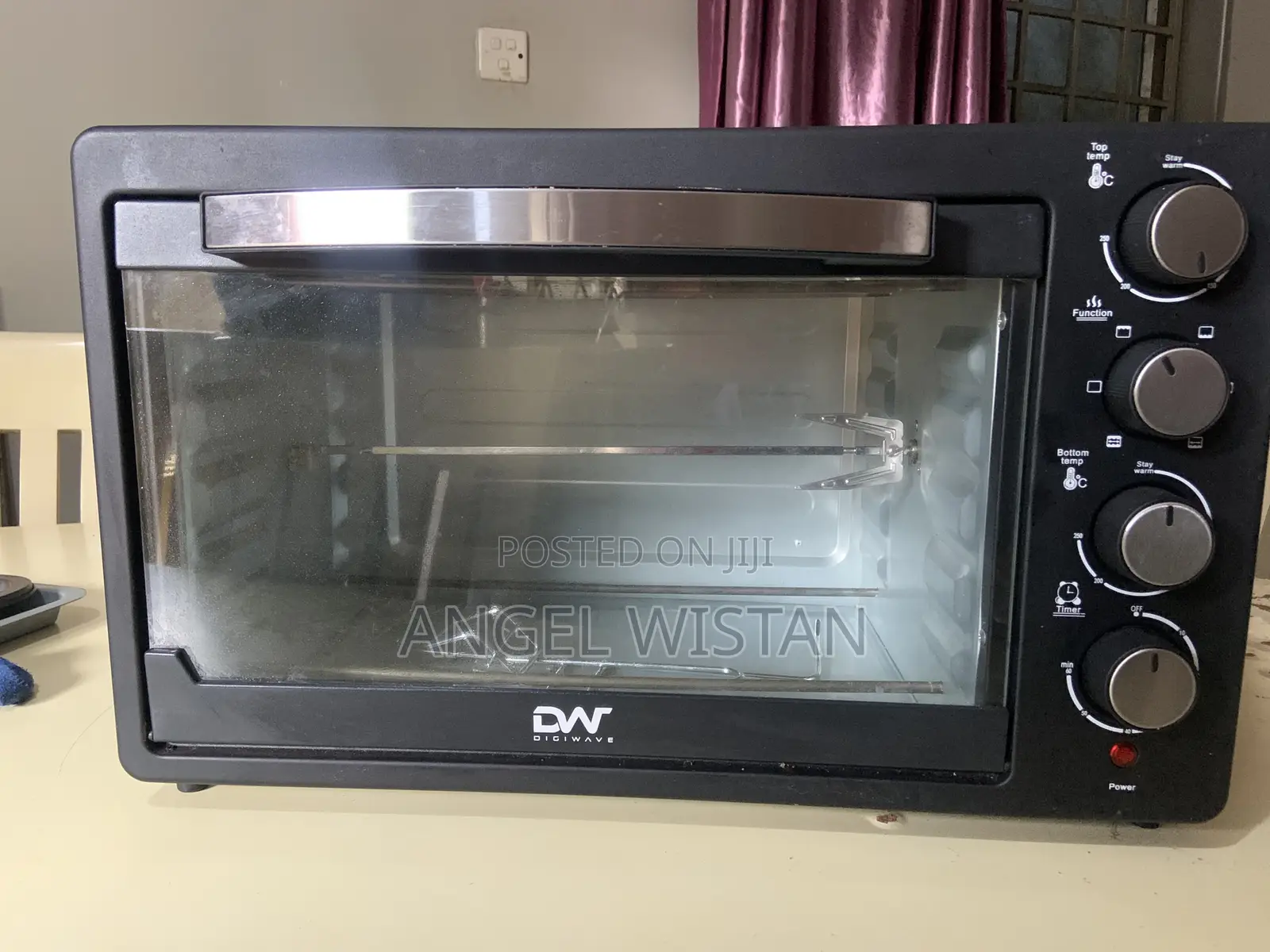 Digiwave 48l Electric Mini Oven 2000w With Rotisserie Like New