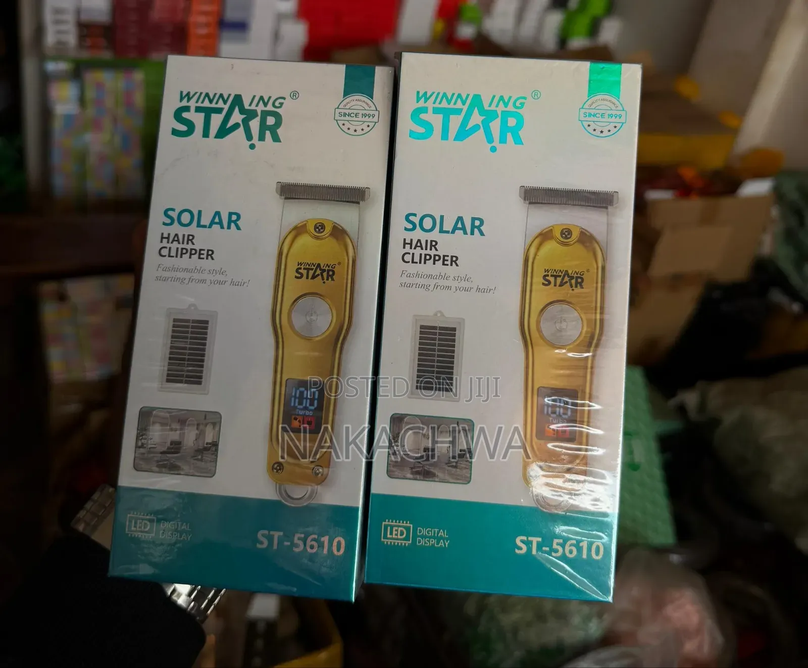 Orgainal Winning Star Solar Hair Clipper