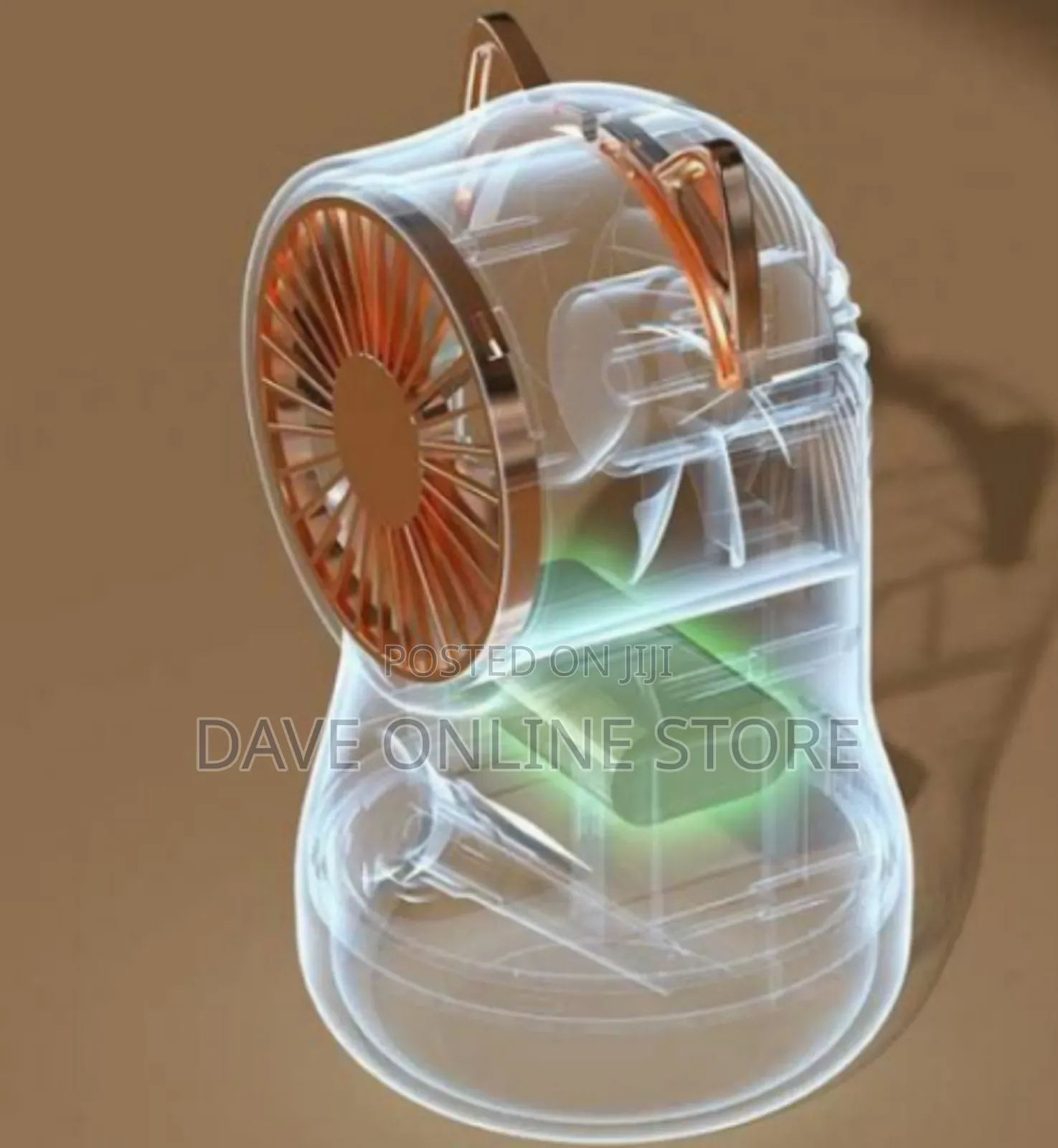 Whimsical Desktop Misting Fan and Humidifier