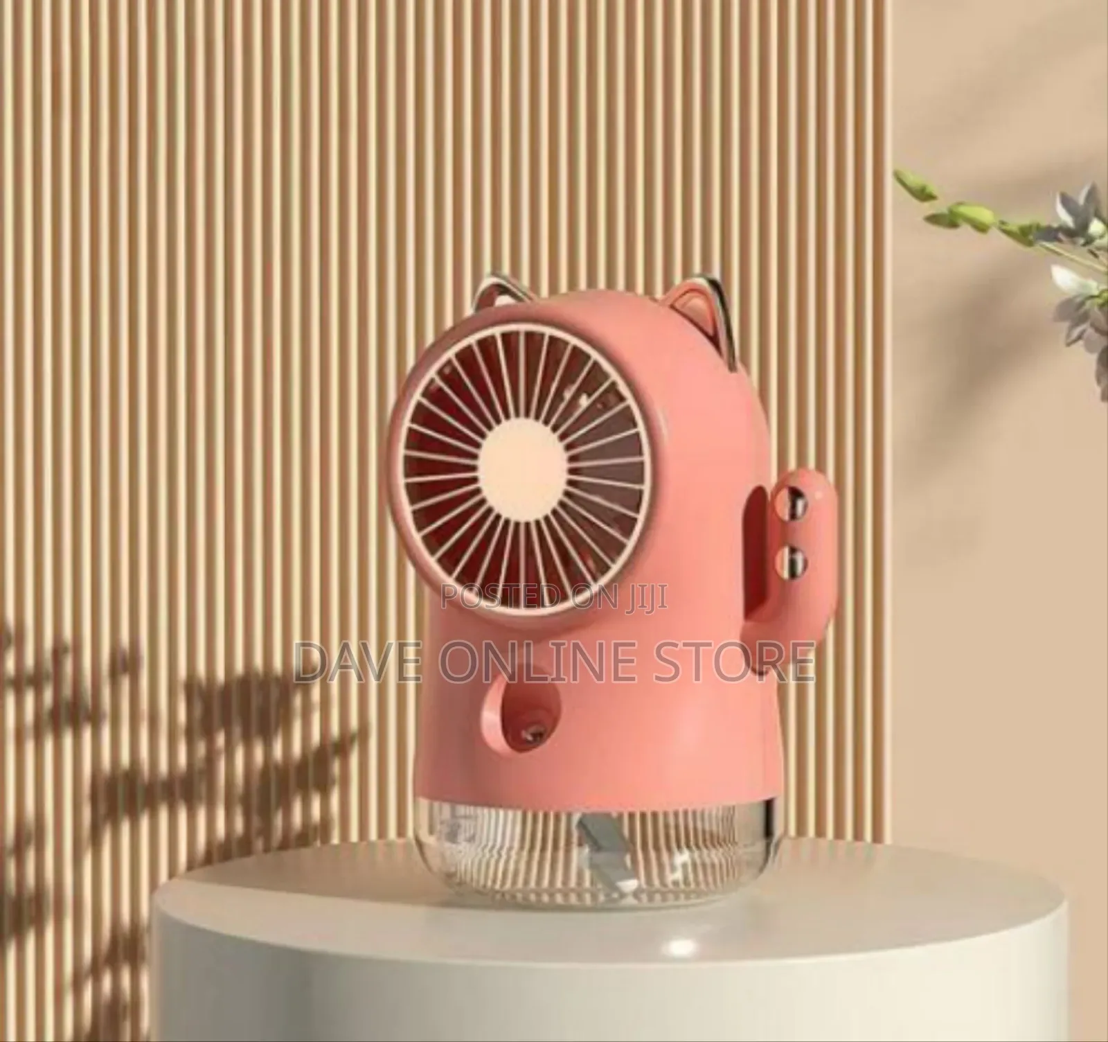 Whimsical Desktop Misting Fan and Humidifier