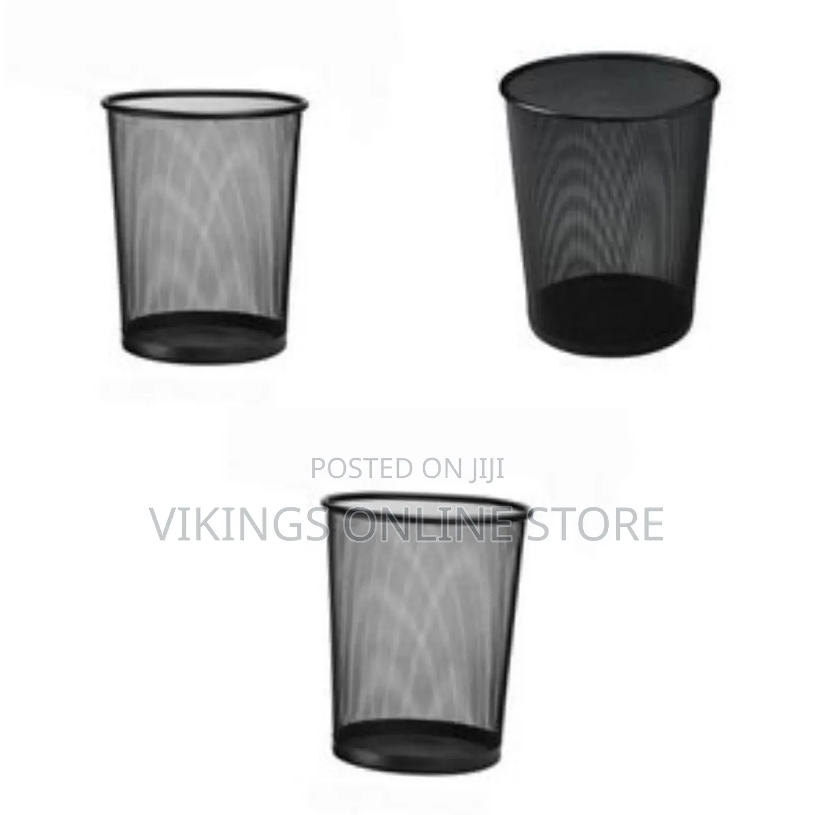 Wire Mesh Waste Bin / Trash Can - Multicolor