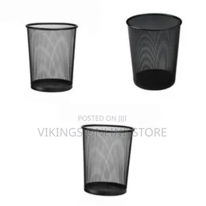 Wire Mesh Waste Bin / Trash Can - Multicolor
