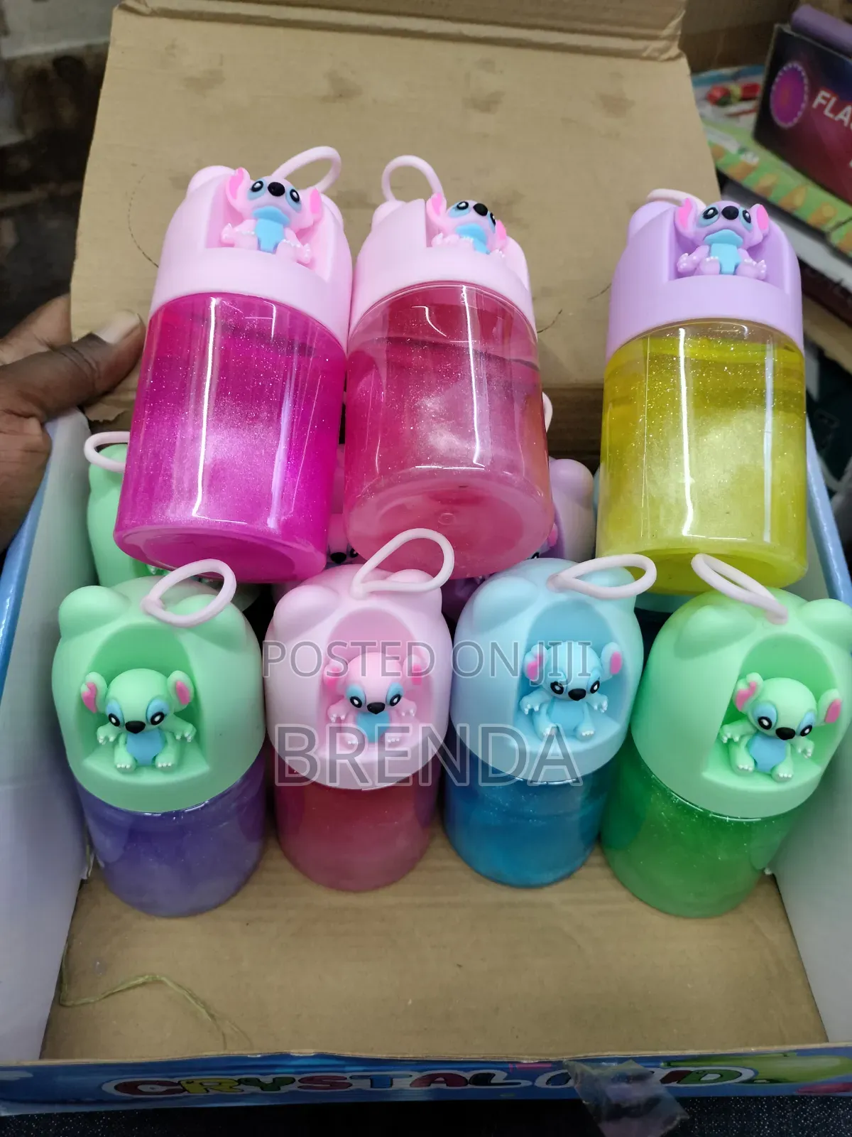 Modeling Slime or Crystal Mud for Kids