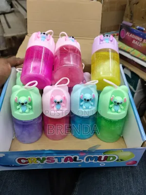 Modeling Slime or Crystal Mud for Kids