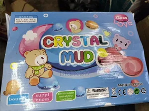 Modeling Slime or Crystal Mud for Kids