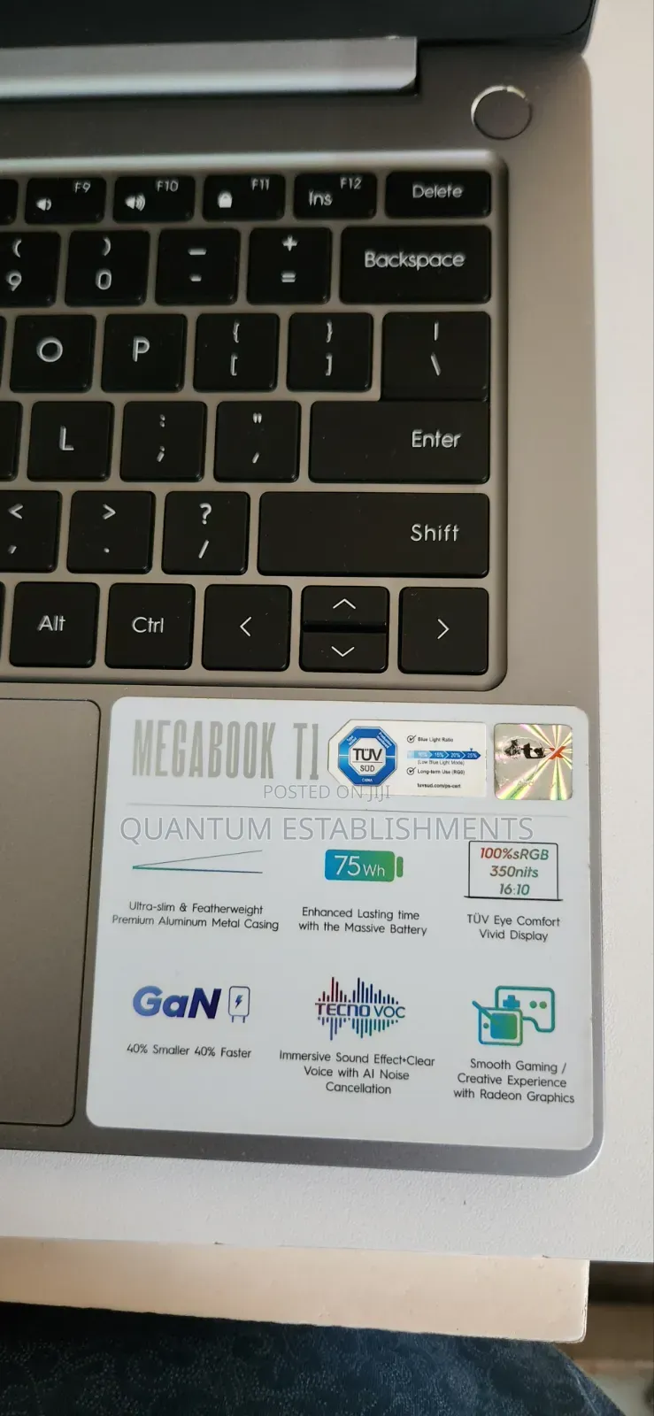Laptop Tecno 8GB AMD Ryzen 5 SSD 512GB