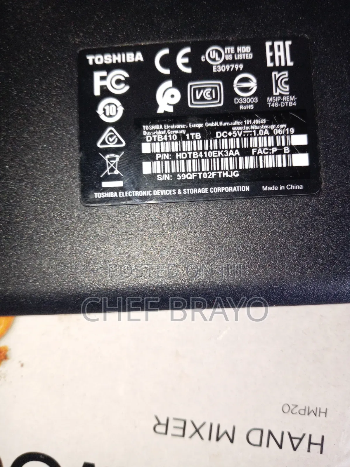 Toshiba Canvio 1tb