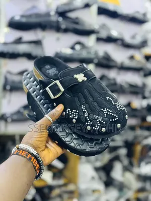 Octavious Marks Not a Collab Clogs in Black