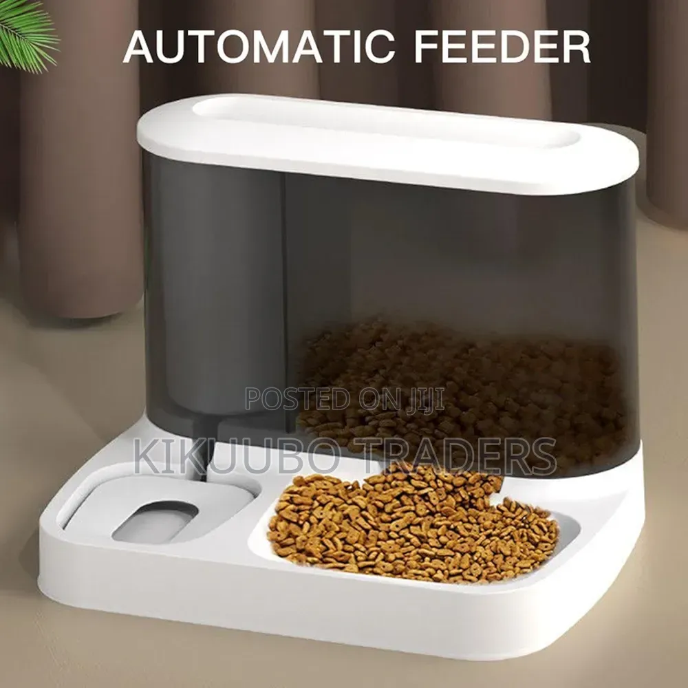 Food Dispenser Water Bowl Portable Pets Feeder