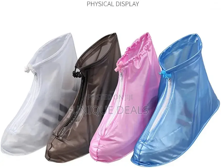 Rain Shoe Covers,Men And Women Sole Overshoes With Zipper,