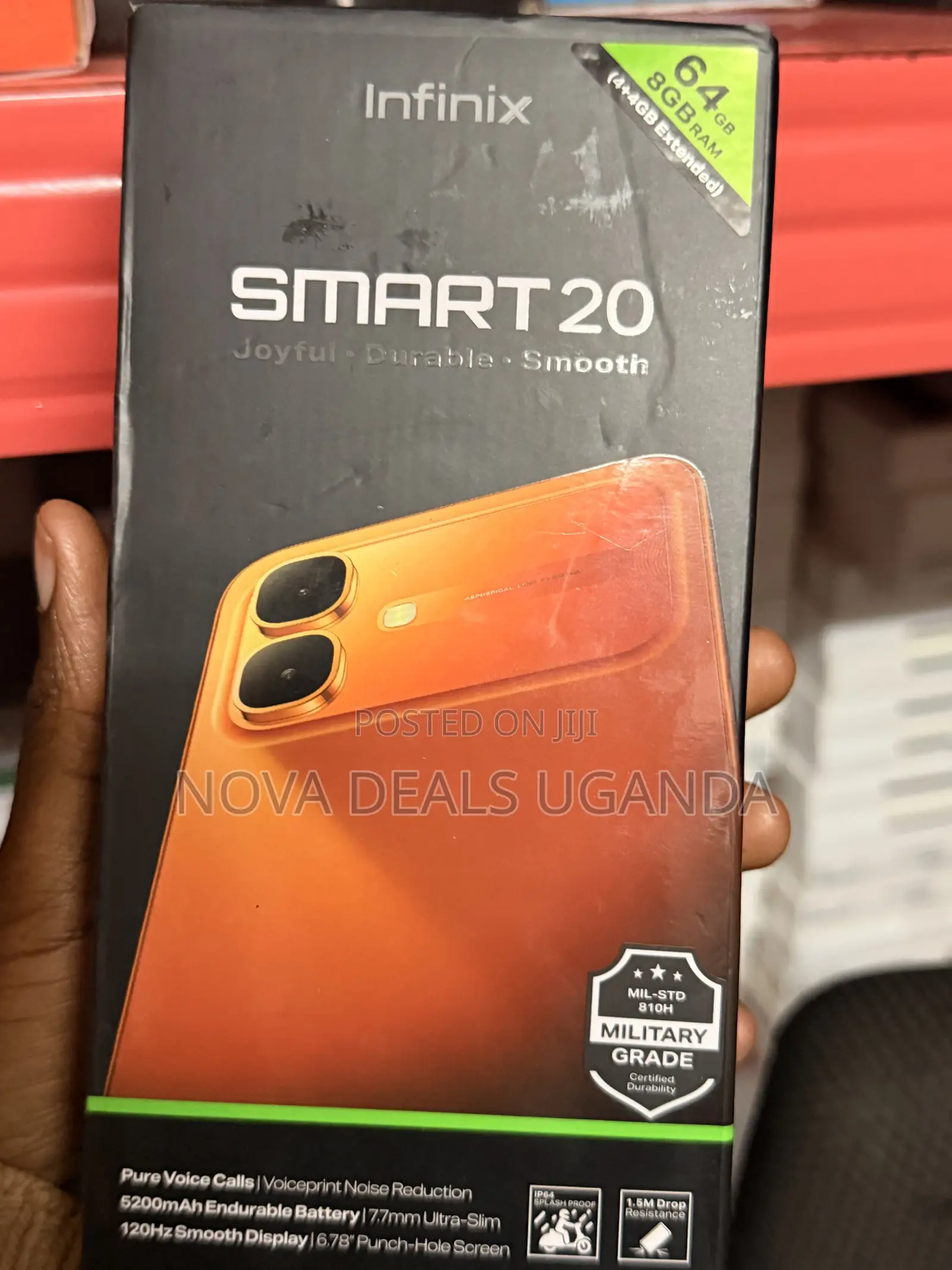 New Infinix Smart 20 128 GB Black