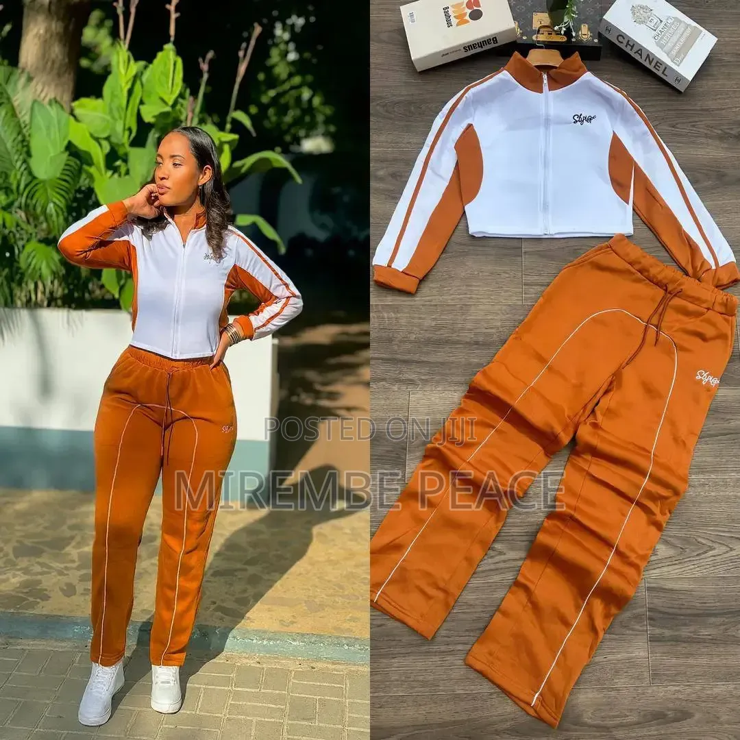 Cropped Zip Up Two-Piece