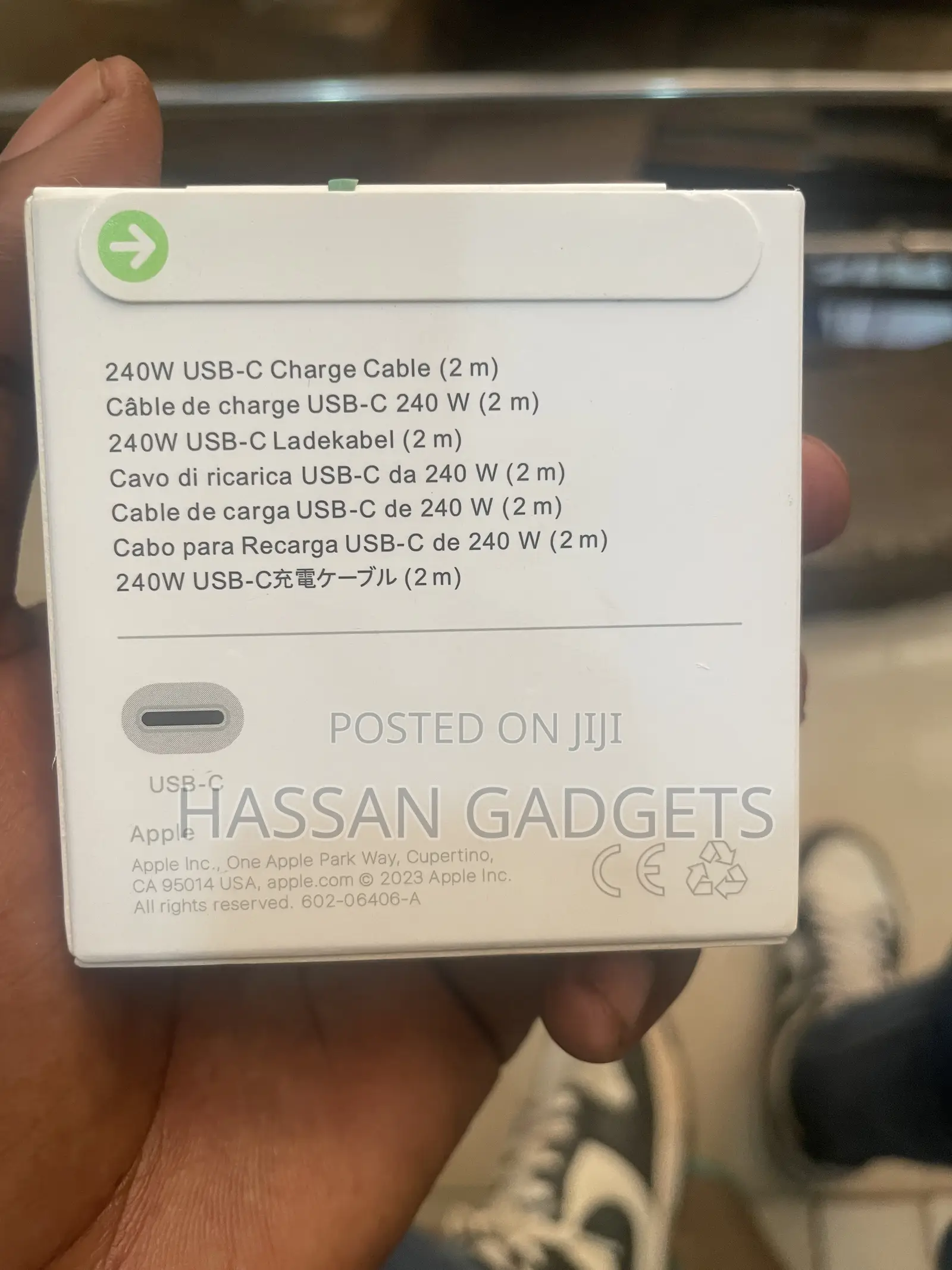 240w Usb-C to Usb-C Cable