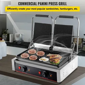 Electro Master Commercial Press Grill 1800w×2