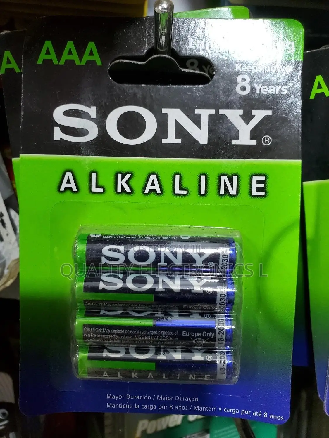 Sony Aa Batteries Alkaline