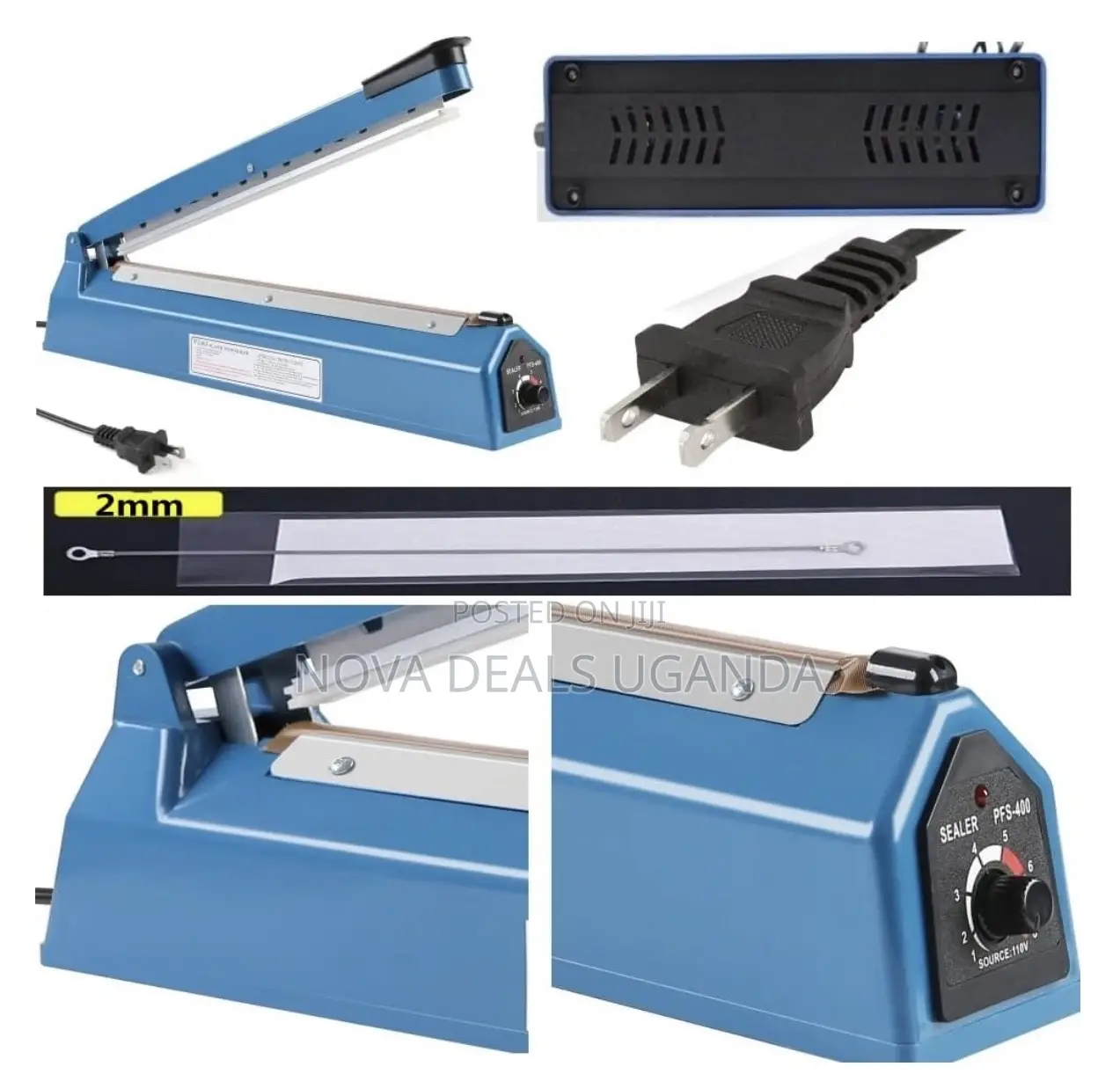 300mm Electric Impulse Heat Sealer Manual Bag Sealing Machine