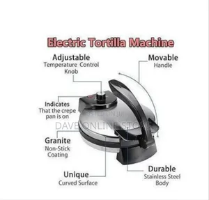 Multi-Functional Electric Flatbread and Roti Maker