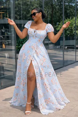 Floral Print Max Dresses