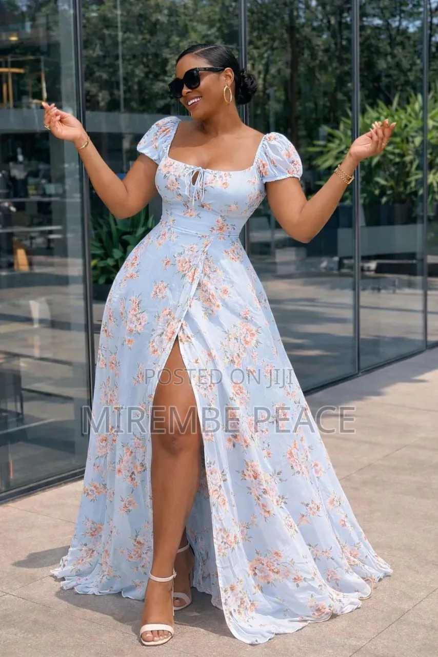 Floral Print Max Dresses