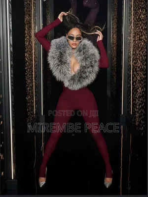Faux Fur Bodysuit