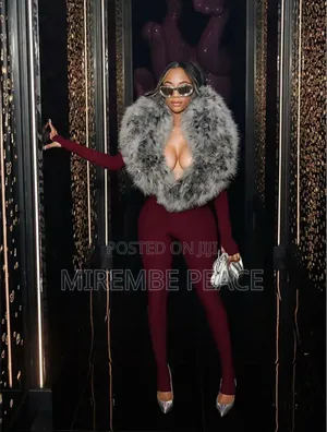 Faux Fur Bodysuit