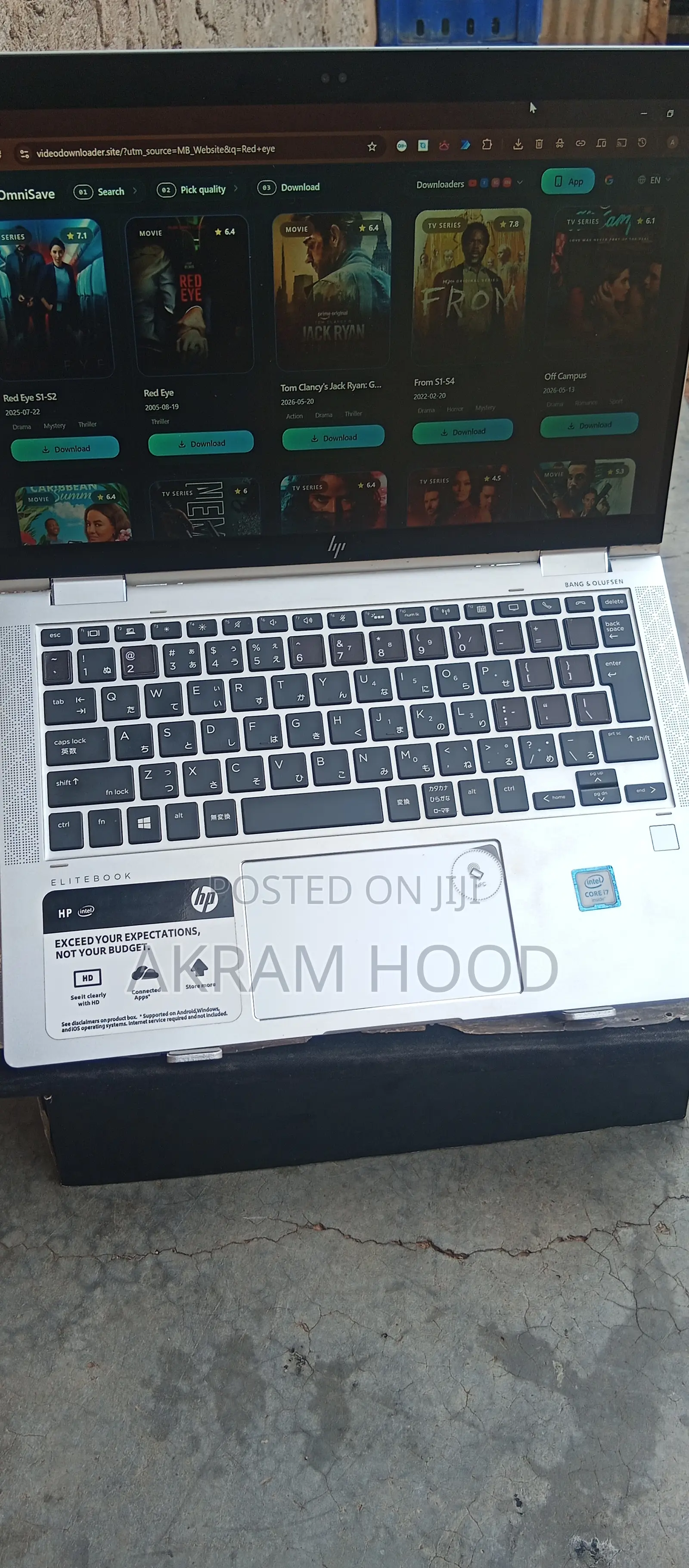 Laptop HP EliteBook 840 G7 8GB Intel Core i7 SSD 256GB