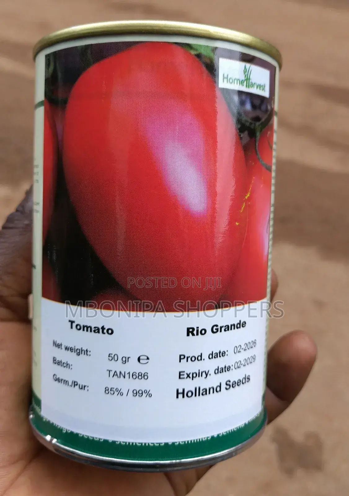 50g Tomato Rio Grande Organic Seed