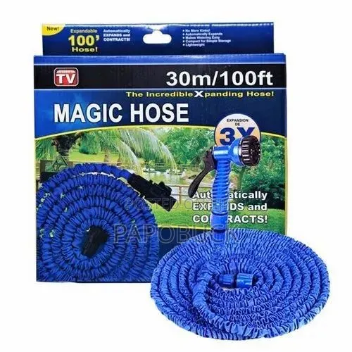 30m Expandable Water Hose Pipe With 7-Function Spray Gun