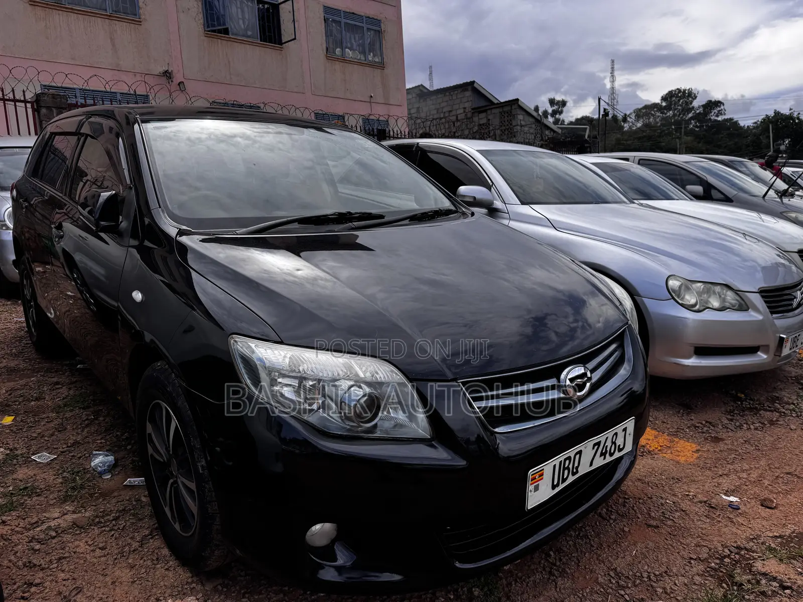 Toyota Corolla Fielder 2008 Black
