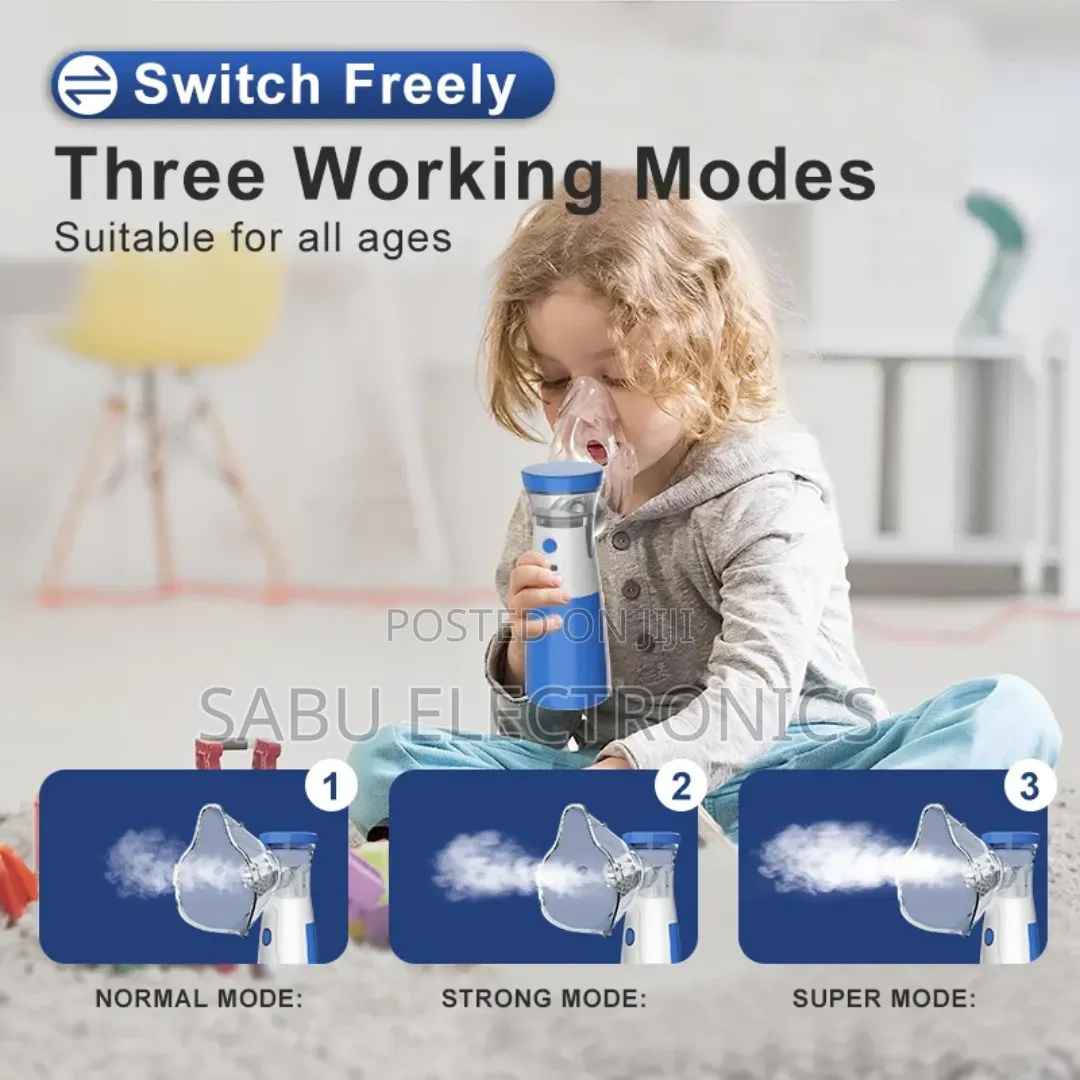 Portable Handheld Mesh Nebulizer for Kids Adults