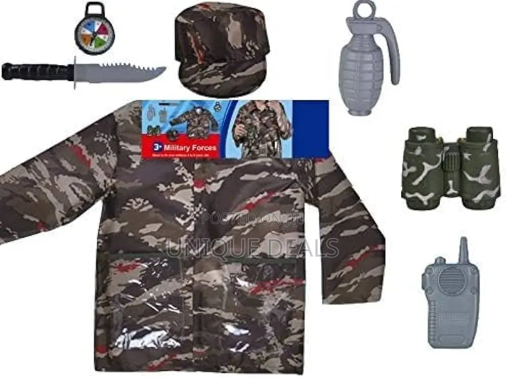 Boys and Kids Army Military Costume