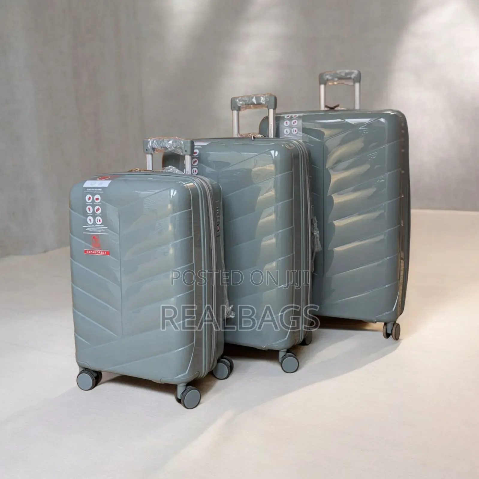 Prosperity Rubber Suitcase