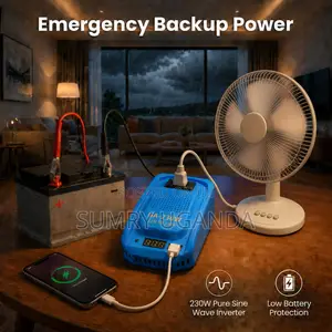 230w 12v to 220v Power Inverter Perfect Camping Emergency Home Use