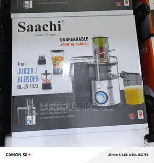 Saachi 4-in-1 Juicer Blender, 1.6l, 800w Powerful Motor