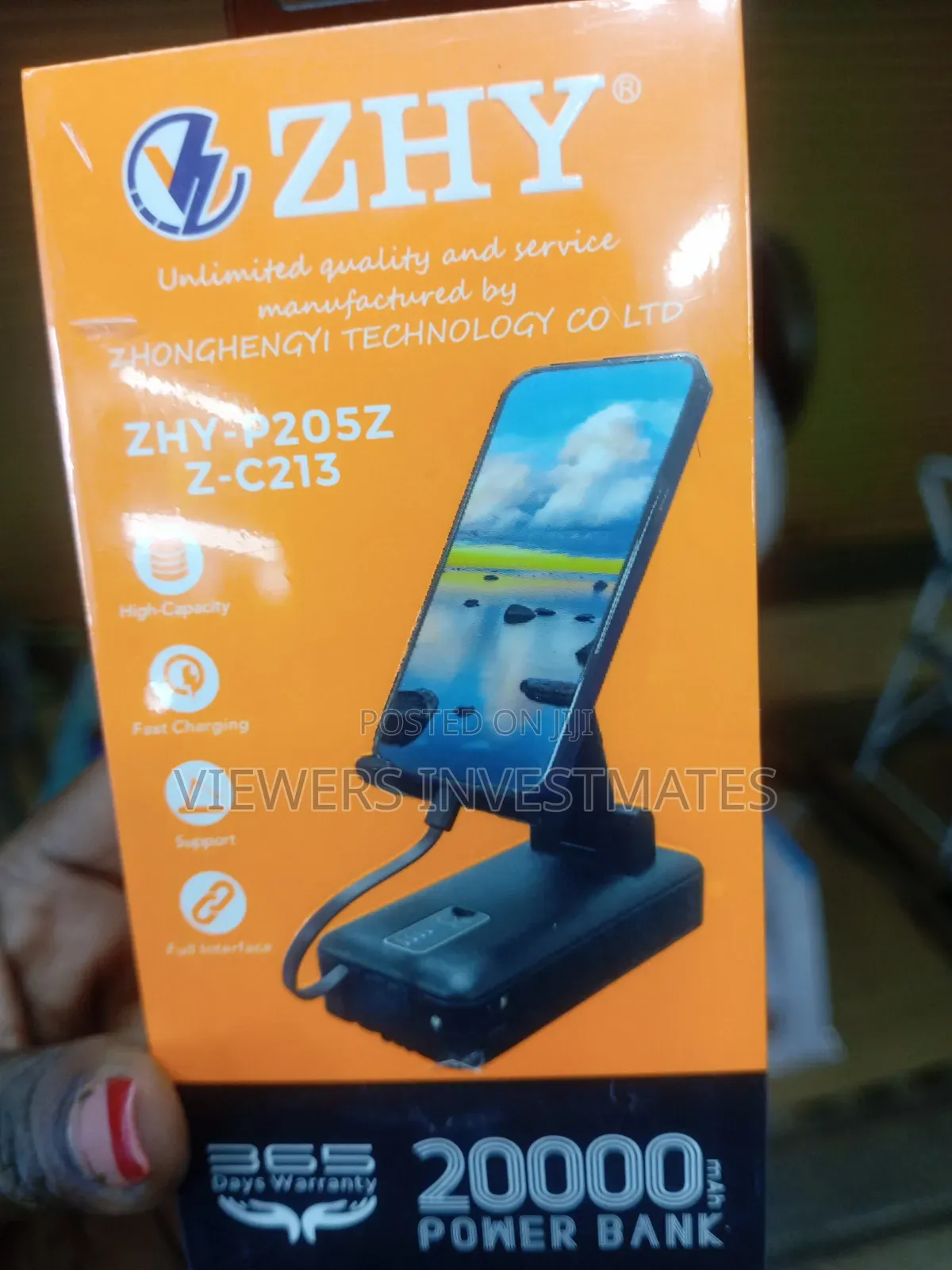 A Zhy Heavy Power Bank