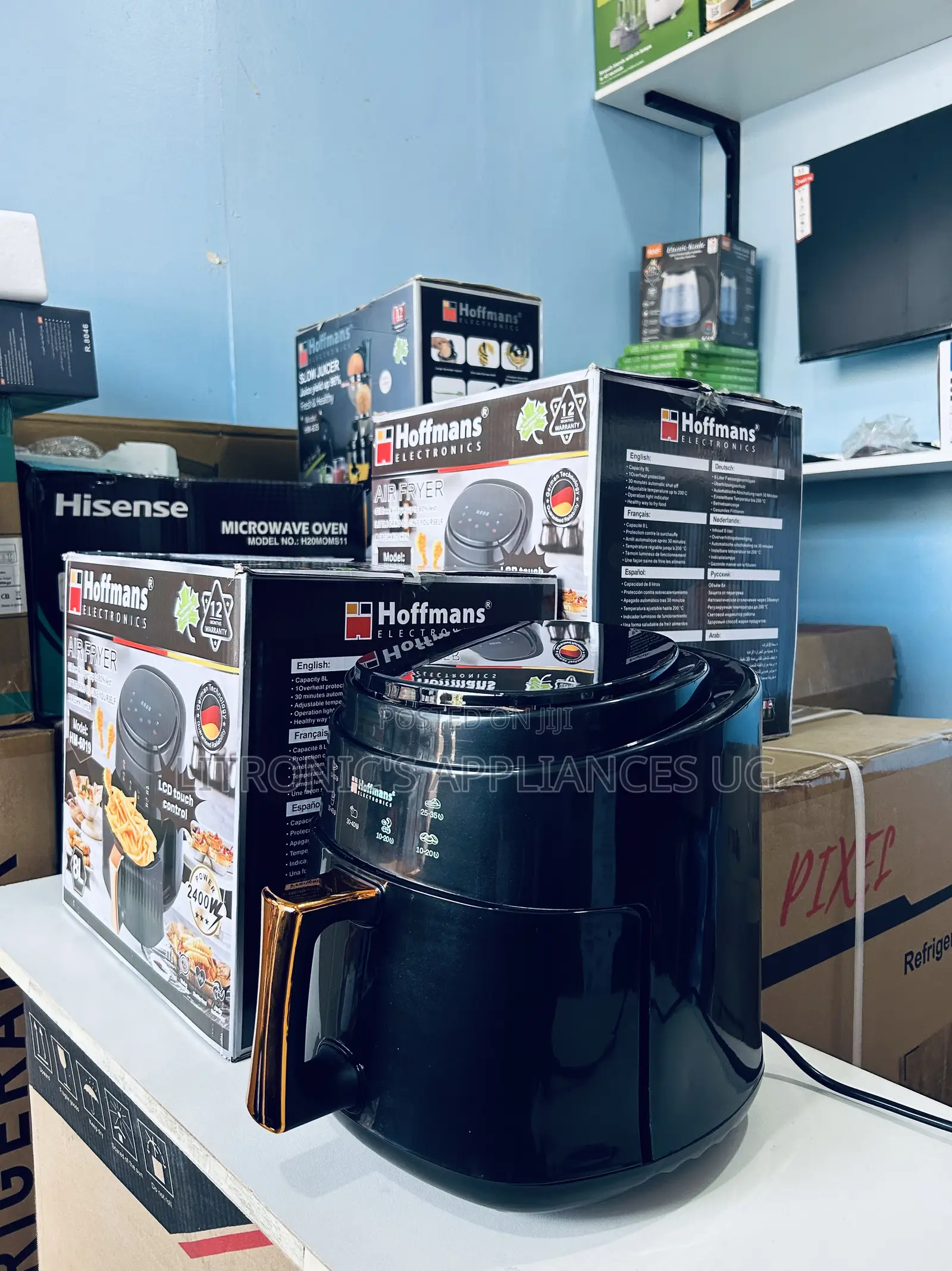 Hoffman 8litres Airfryers
