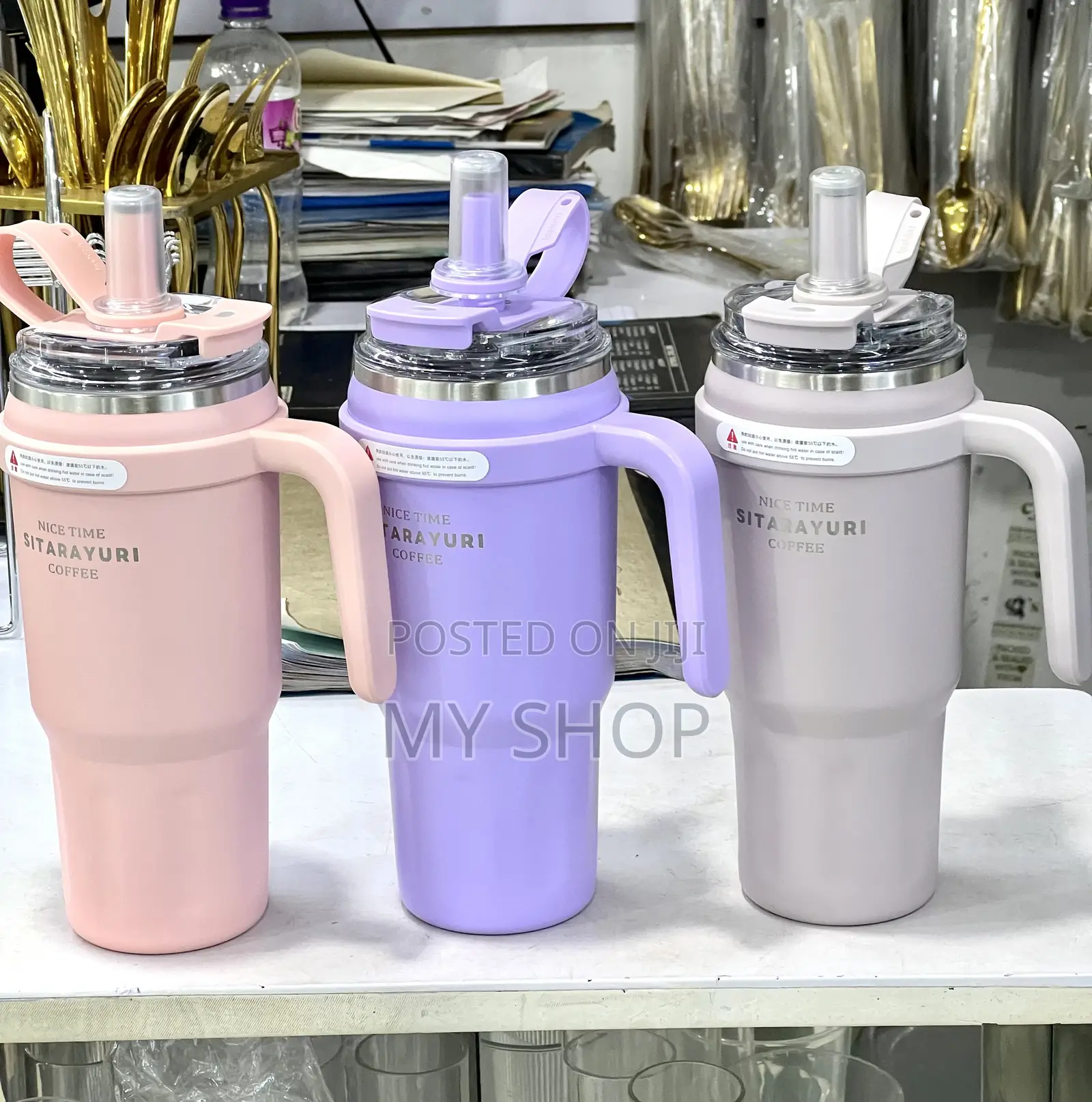 Leakproof Travel Tumblers Perfect for Work, Gym Road Trips