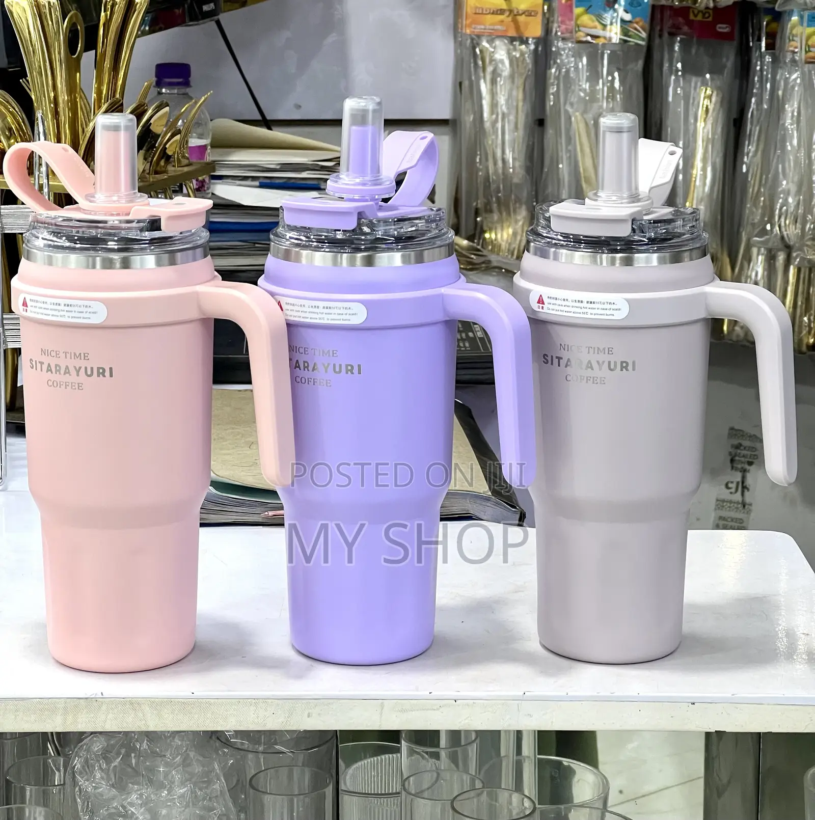 Leakproof Travel Tumblers Perfect for Work, Gym Road Trips