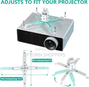 Projector Mount Ceiling/Wall - Universal 3-in-1 Bracket