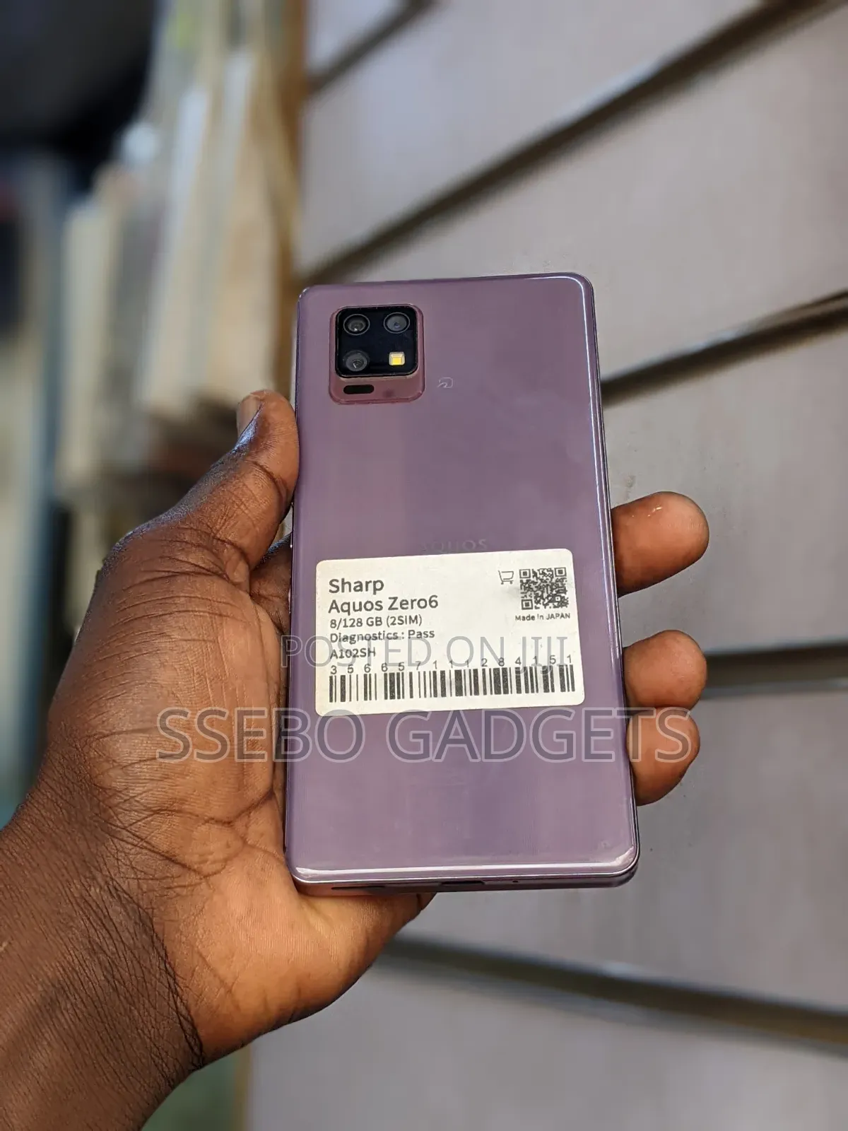Sharp Aquos zero6 128 GB Gray