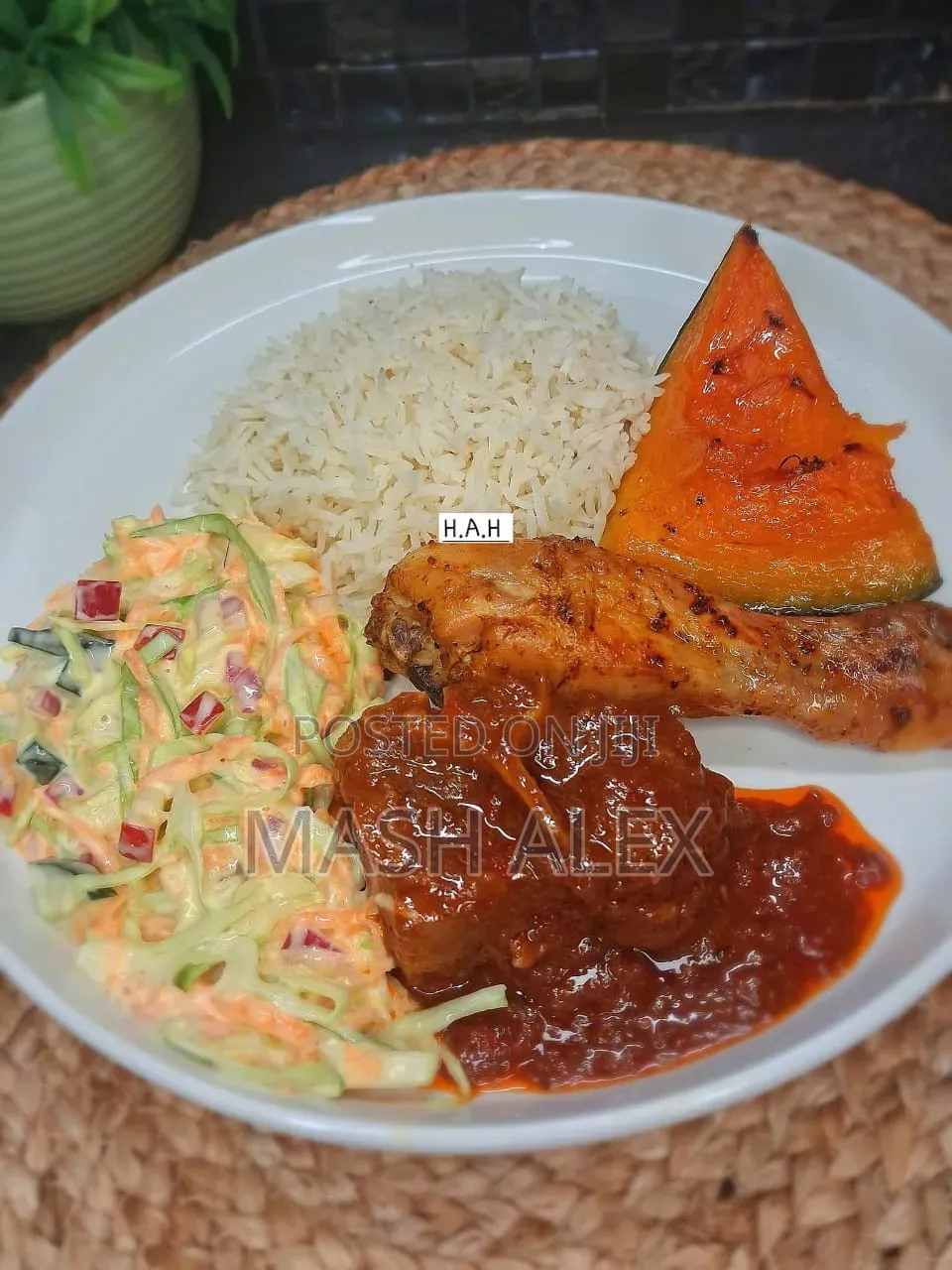 Plazza, Chicken And Rice,Cold Beverage.Etc