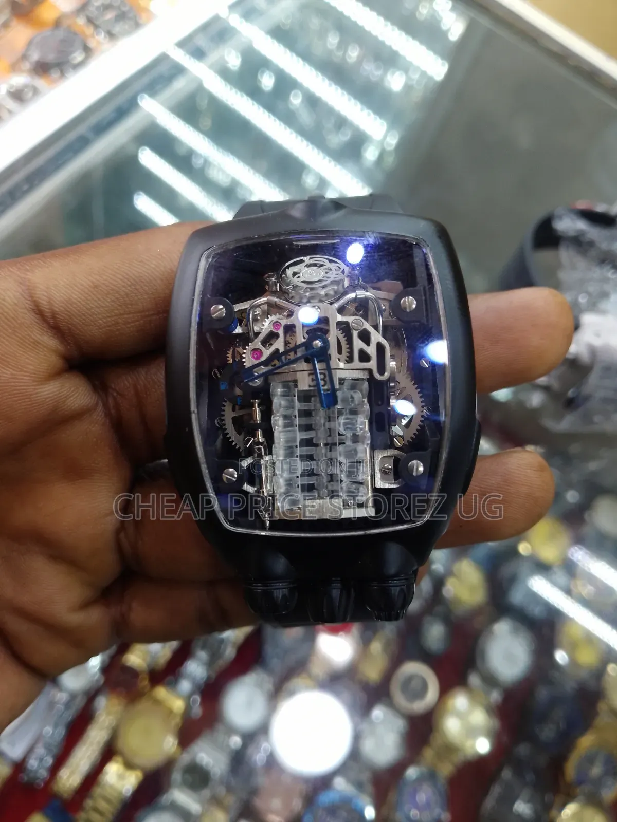  This Is a Jacob Co. Bugatti Chiron Tourbillon, Featuring 