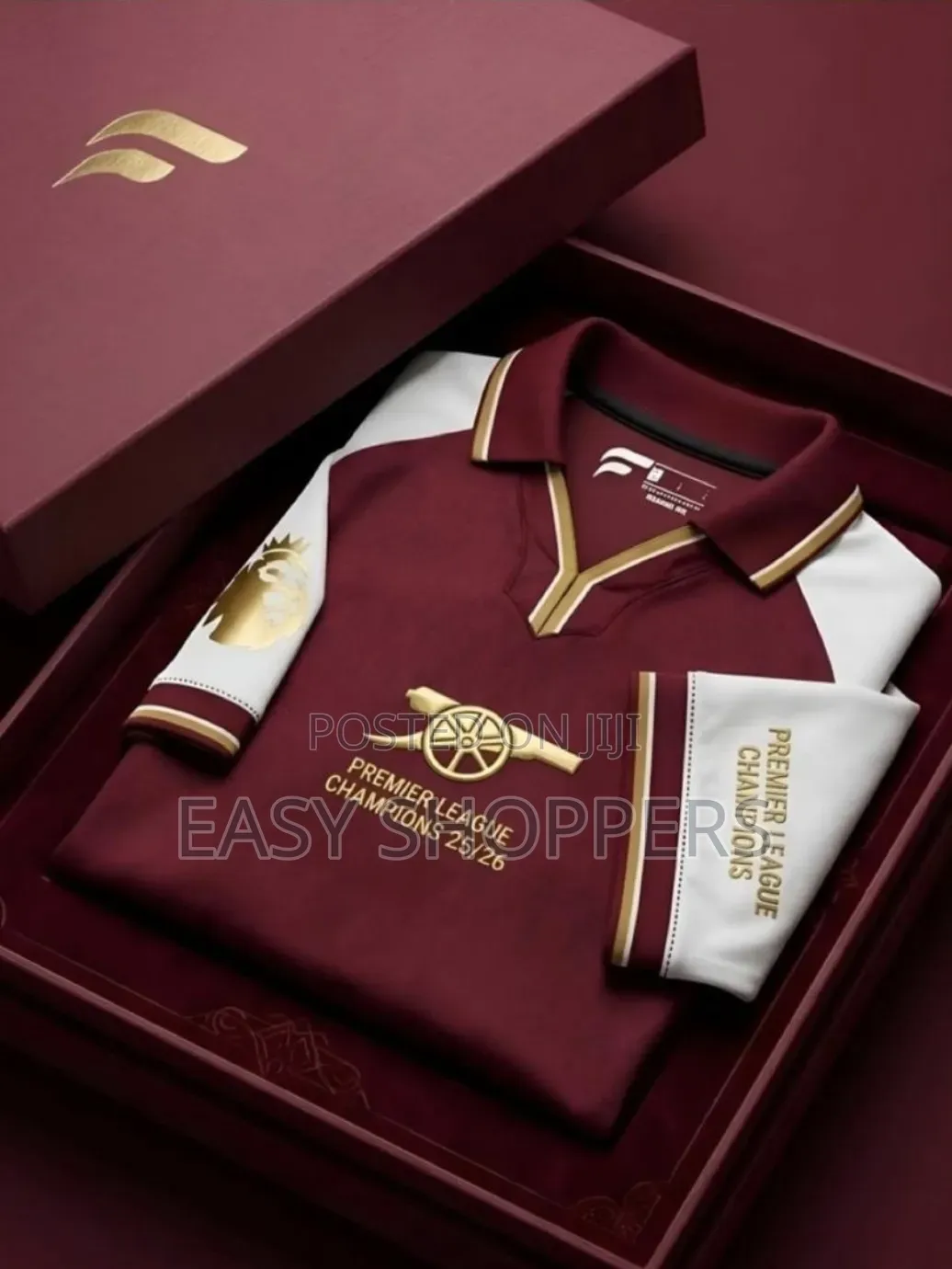 Arsenal 2025/26 Premier League Champions Custom Tribute Jersey