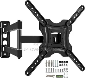 Full Motion Tv Wall Mount, With Swivel and Tilt, for 26" to 55"